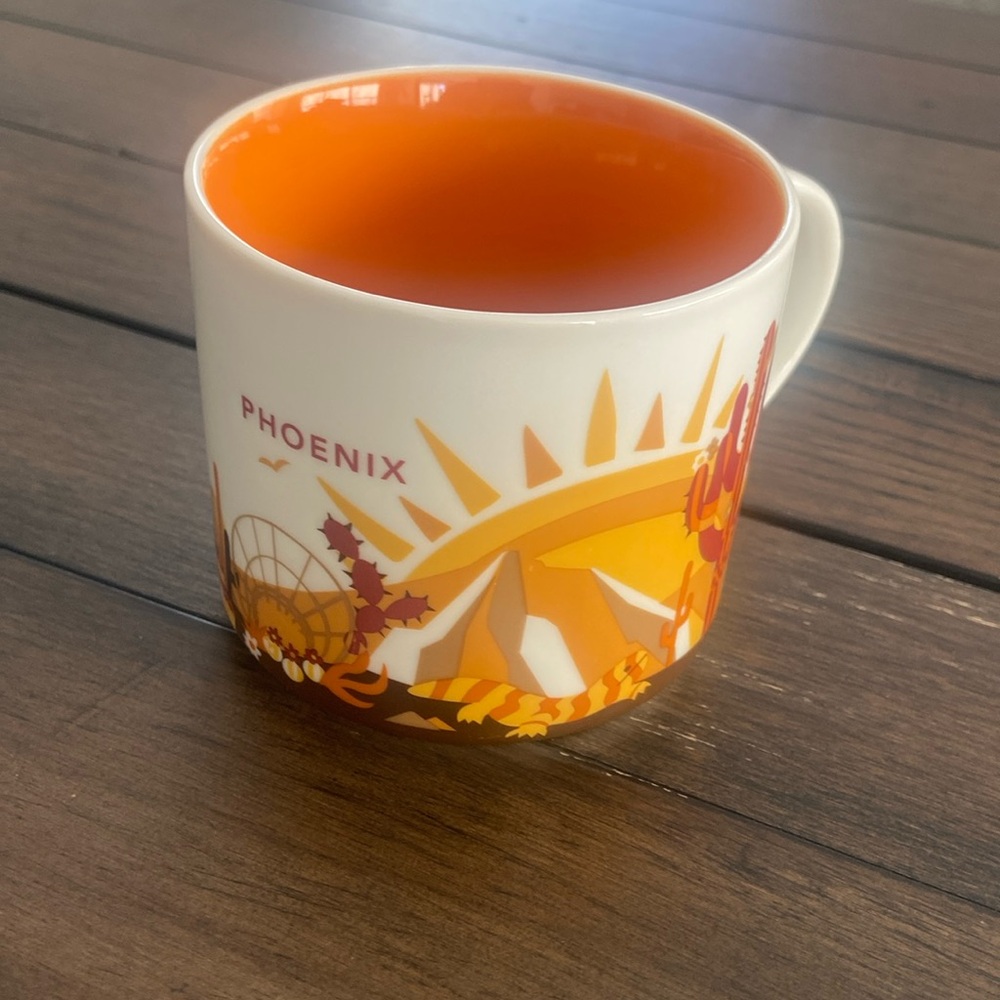 Starbucks Phoenix you are here mug